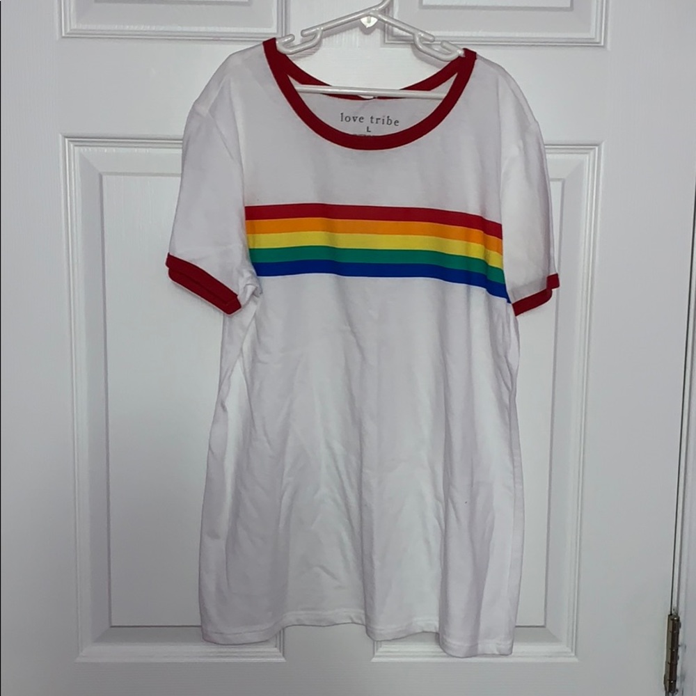 LOVE TRIBE WHITE TEE